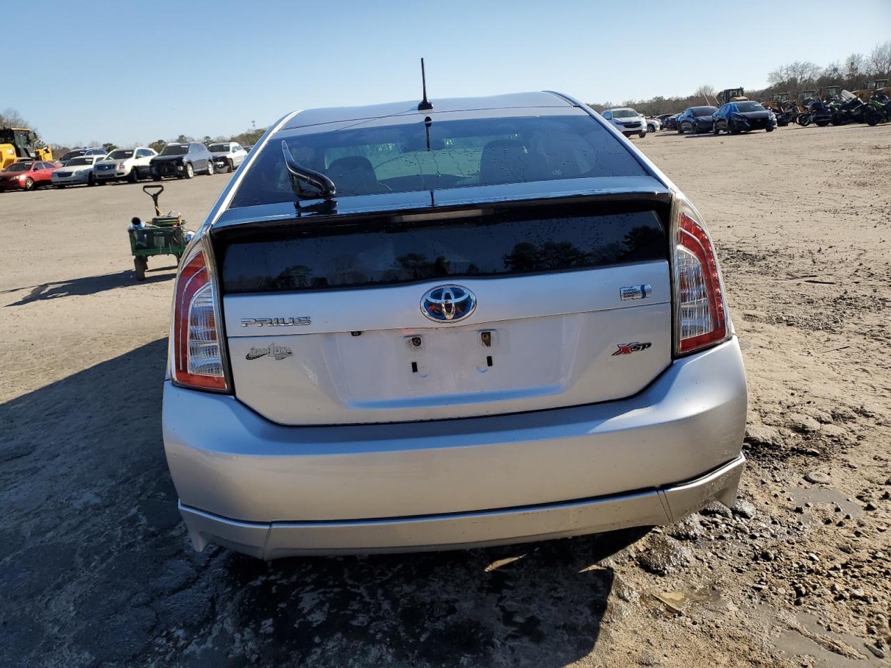 2013 Toyota Prius VIN JTDKN3DU0D5607548 Copart auction photo, rear end damage thumbnail 6