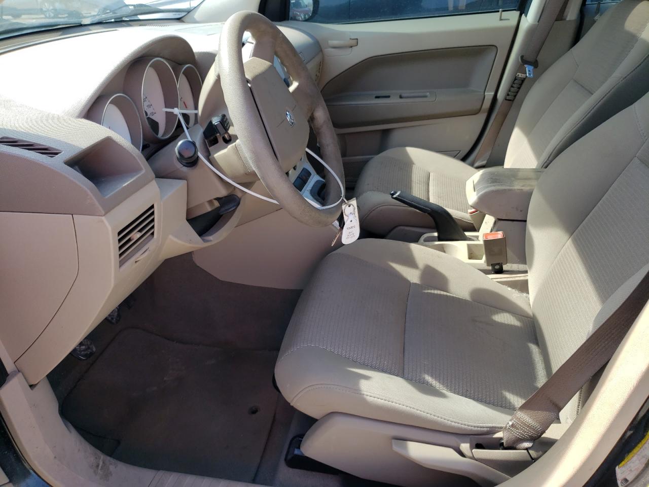 2007 Dodge Caliber VIN 1B3HB48C47D314273 Copart auction photo, front end / side damage thumbnail 7