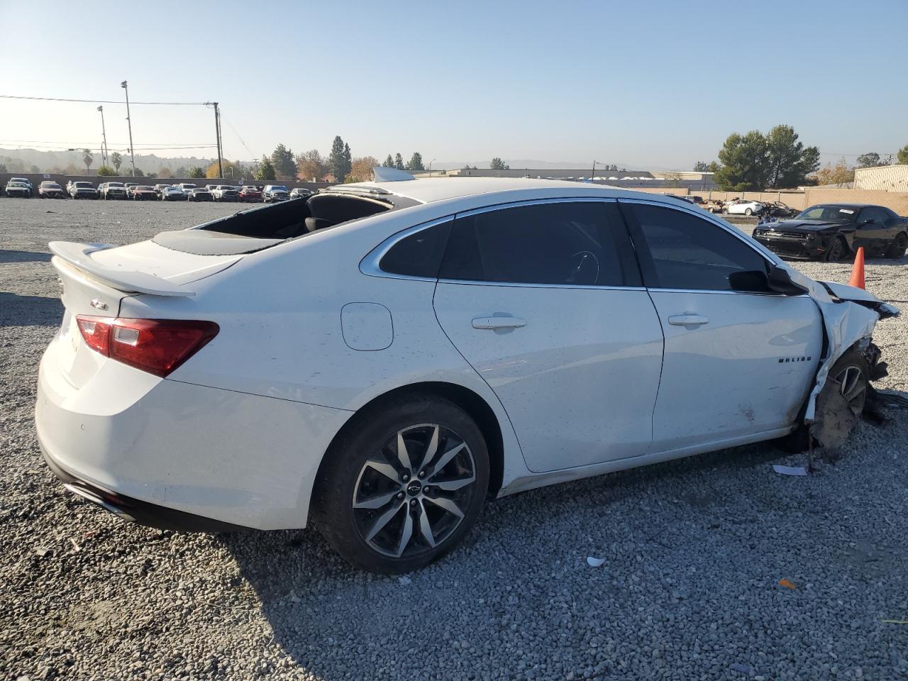 2021 Chevrolet Malibu VIN 1G1ZG5ST6MF064708 Copart auction photo, all over damage thumbnail 3