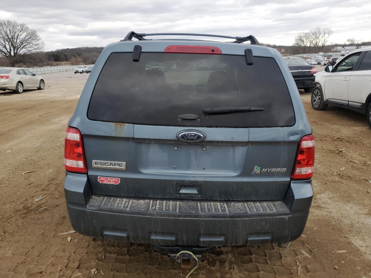 2011 Ford Escape VIN 1FMCU4K37BKC71480 Copart auction photo, front end damage thumbnail 6