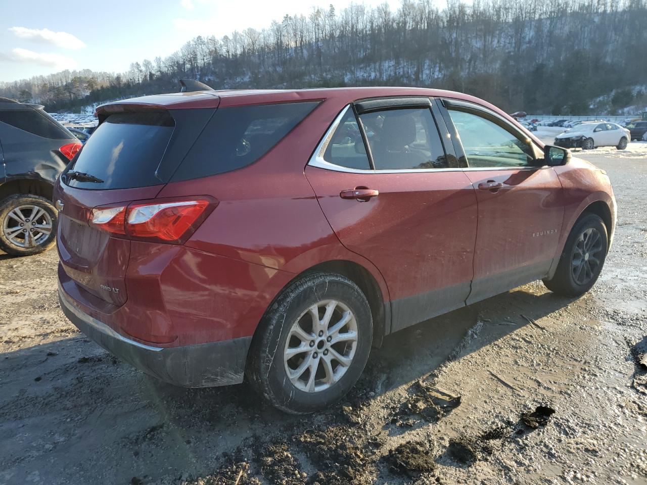 2018 Chevrolet Equinox VIN 2GNAXSEV7J6338396 Copart auction photo, mechanical damage thumbnail 3