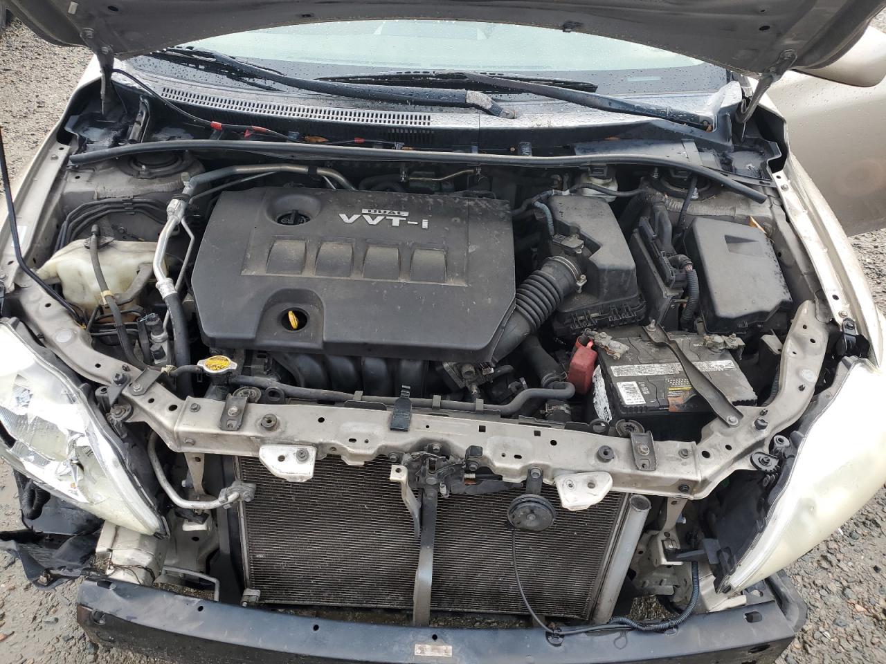 2009 Toyota Corolla VIN 1NXBU40E69Z116806 Copart auction photo, front end damage thumbnail 11