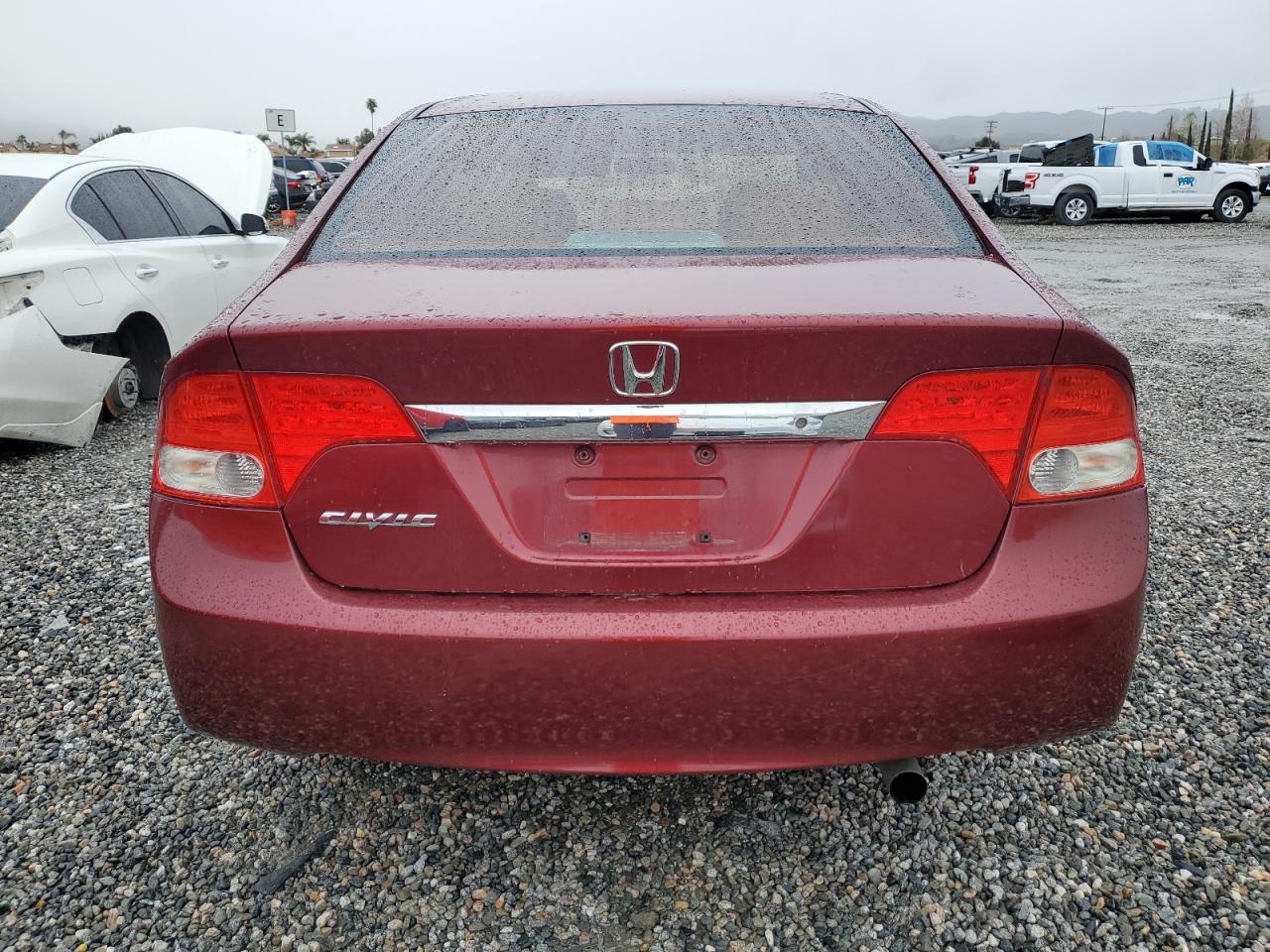 2009 Honda Civic VIN 19XFA16529E047051 Copart auction photo, front end damage thumbnail 6