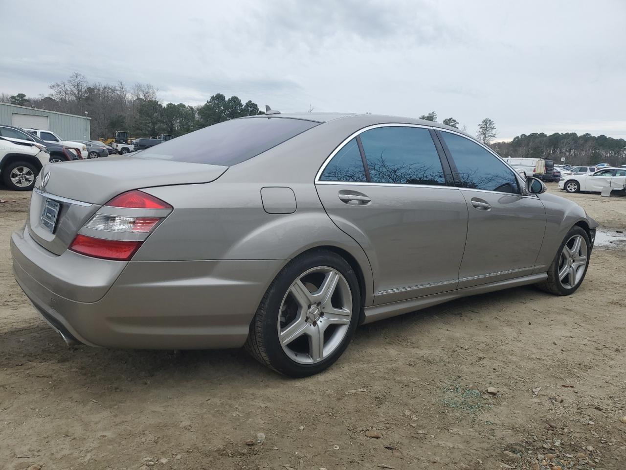 2008 Mercedes-Benz S-klasse VIN WDDNG71X48A237527 Copart auction photo, front end damage thumbnail 3