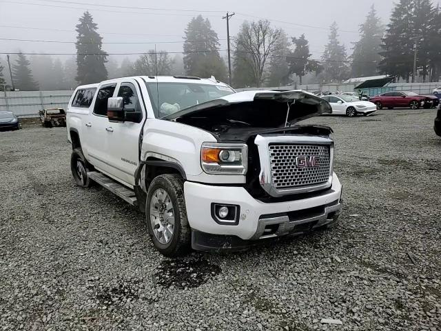 2017 GMC Sierra VIN 1GT12UEY5HF222224 Copart auction photo, side / front end damage thumbnail 10