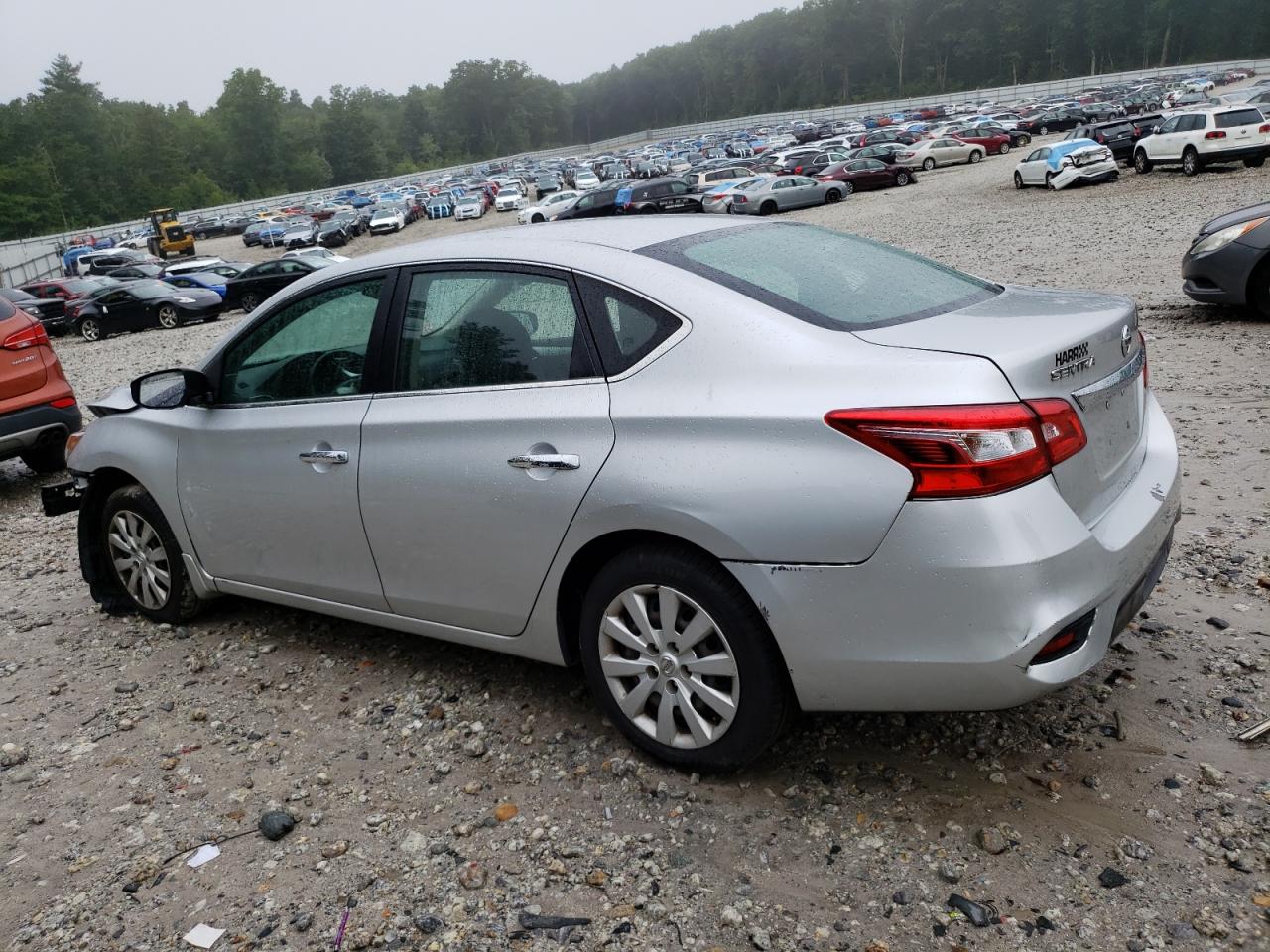 2016 Nissan Sentra VIN 3N1AB7AP8GY229760 Copart auction photo, front end / side damage thumbnail 2
