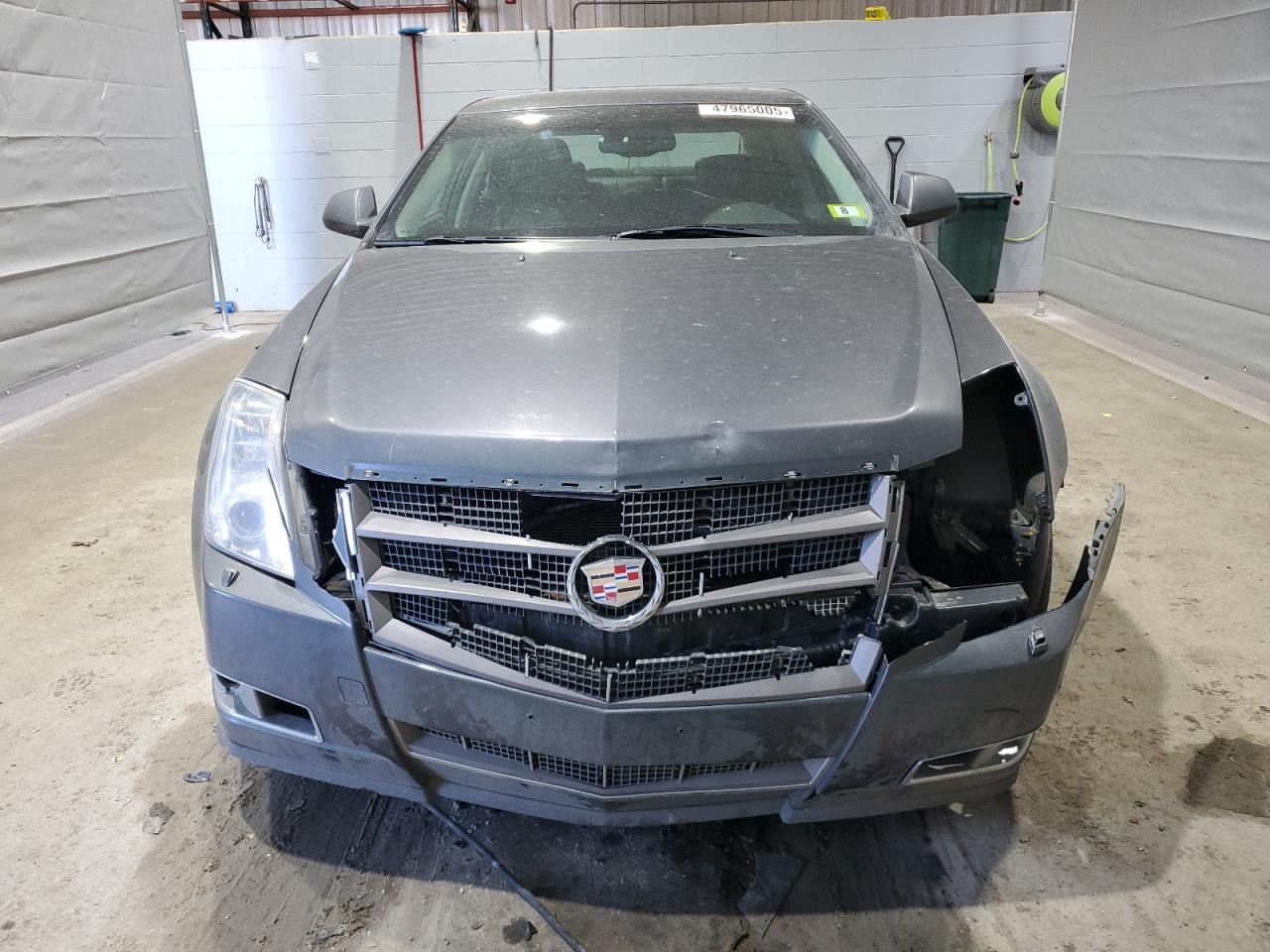2009 Cadillac CTS VIN 1G6DT57V490104837 Copart auction photo, front end damage thumbnail 5