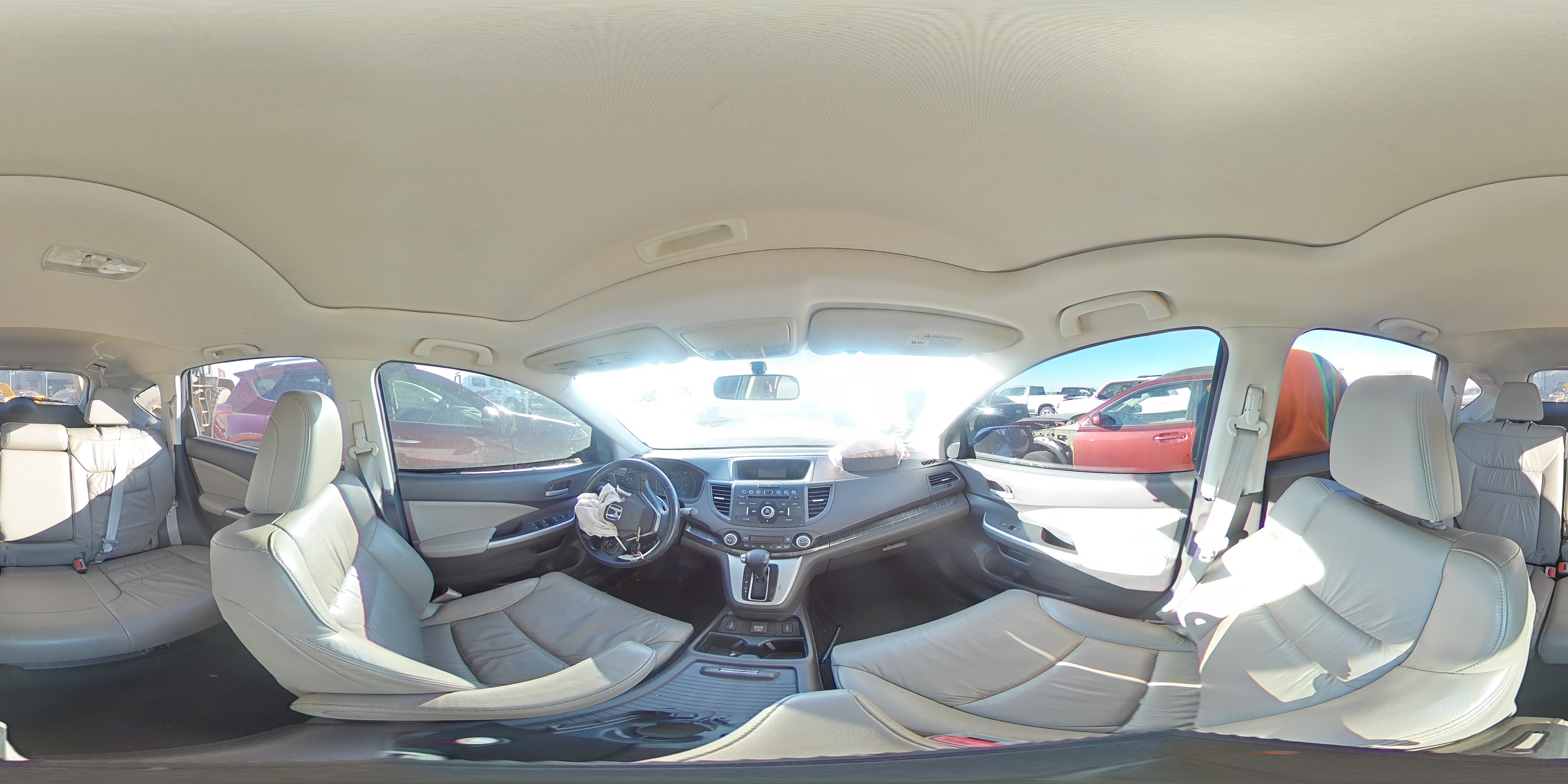2014 Honda CR-V VIN 5J6RM4H73EL034549 Copart auction photo, front end damage thumbnail 13