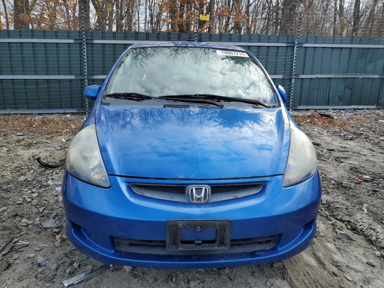 2007 Honda Fit VIN JHMGD38477S010873 Copart auction photo, undercarriage / minor dent/scratches damage thumbnail 5