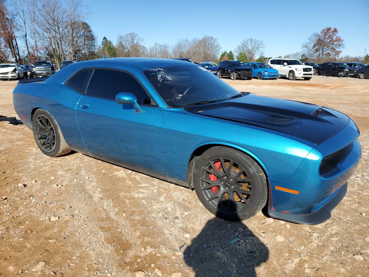 2016 Dodge Challenger VIN 2C3CDZC96GH225243 Copart auction photo, vandalism damage thumbnail 4