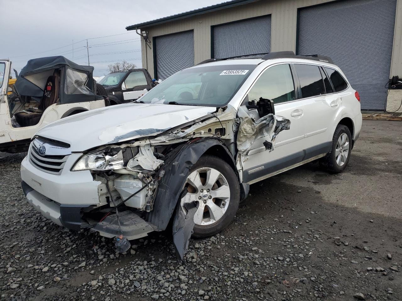 2011 Subaru Outback VIN 4S4BRBLC3B3444423