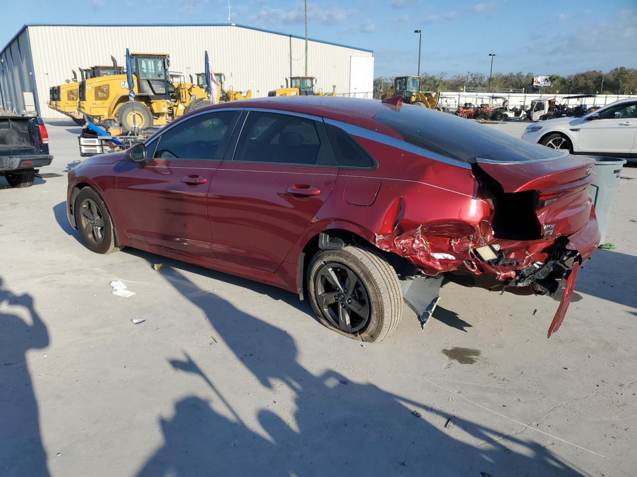 2021 KIA K5 VIN 5XXG14J2XMG024765 Copart auction photo, rear end damage thumbnail 2