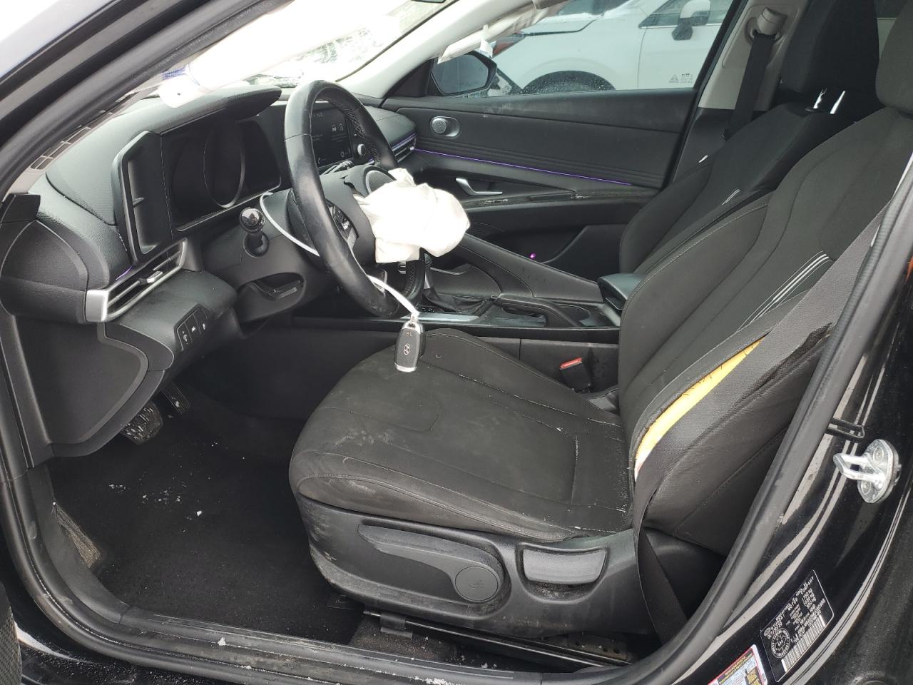 2021 Hyundai Elantra VIN KMHLM4AG9MU090988 Copart auction photo, front end / rear end damage thumbnail 7