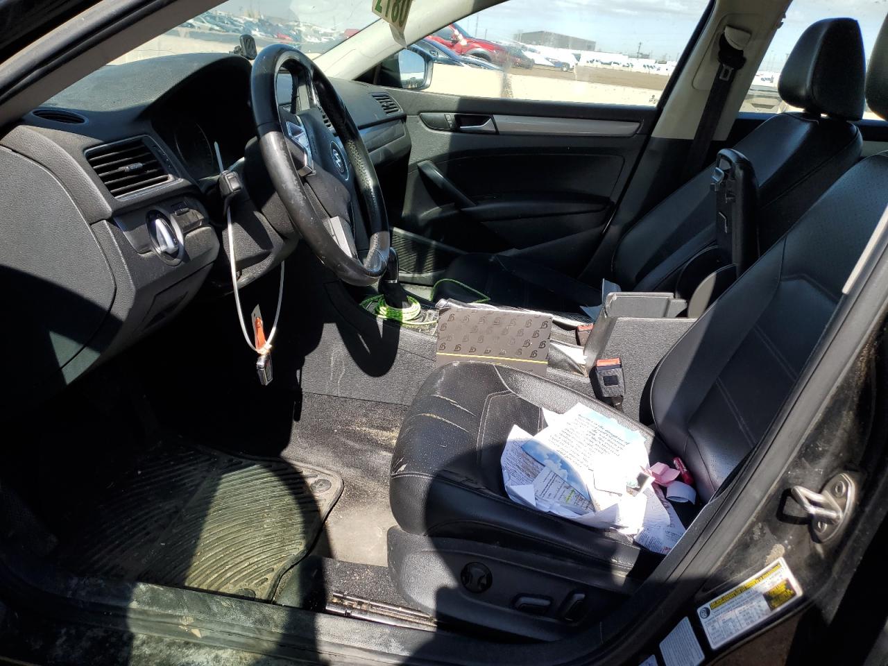 2015 Volkswagen Passat VIN 1VWAT7A30FC103615 Copart auction photo, rear end / hail damage thumbnail 7