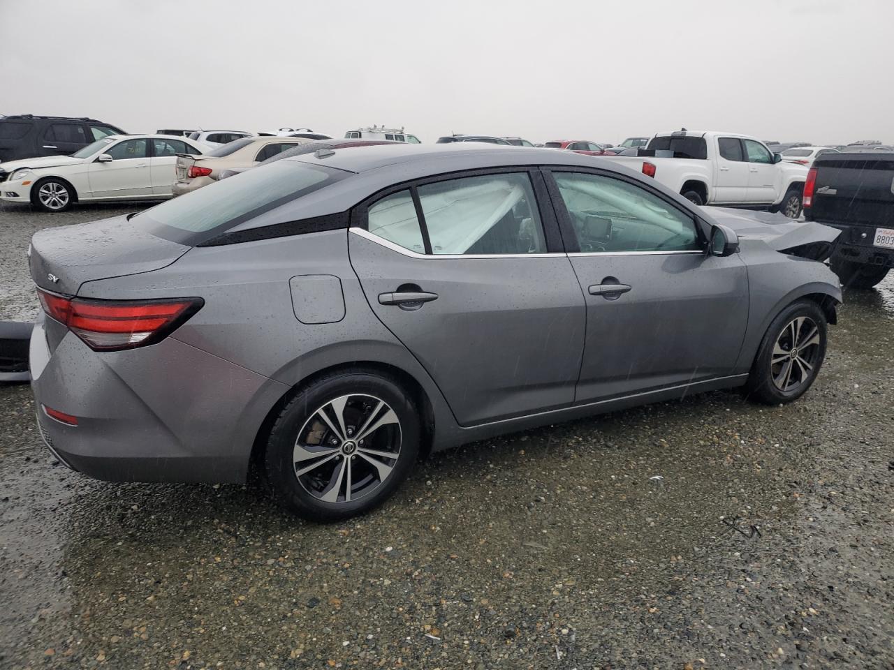 2021 Nissan Sentra VIN 3N1AB8CV0MY310670 Copart auction photo, front end / minor dent/scratches damage thumbnail 3