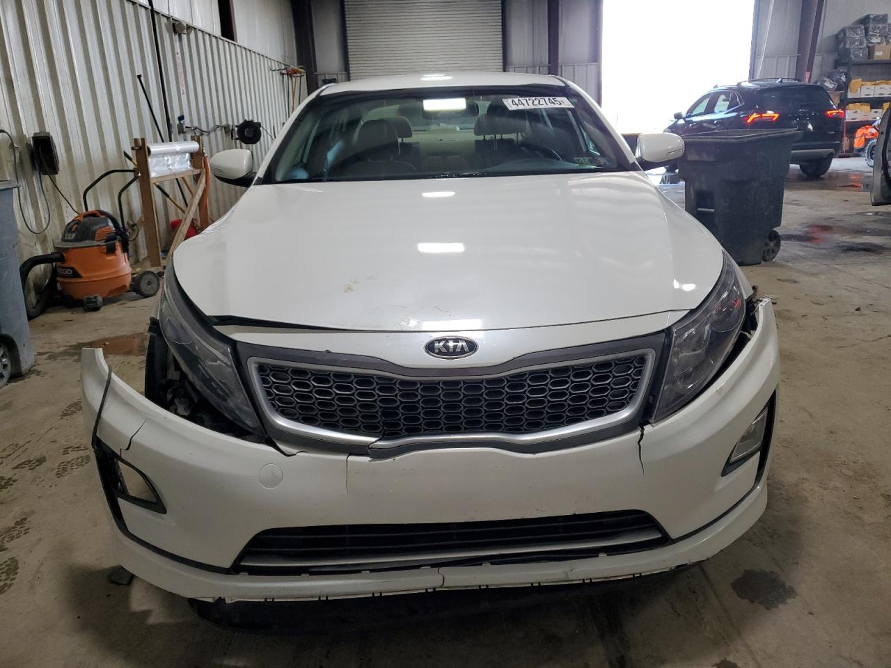 2015 KIA Optima VIN KNAGM4ADXF5082419 Copart auction photo, front end damage thumbnail 5