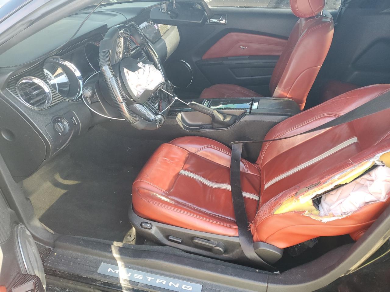 2013 Ford Mustang VIN 1ZVBP8CF7D5207994 Copart auction photo, front end / rear end damage thumbnail 7
