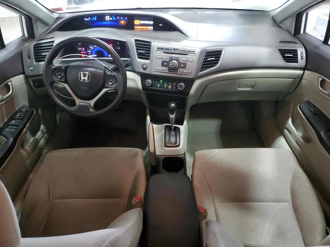 2012 Honda Civic VIN 19XFB2F51CE068760 Copart auction photo, front end damage thumbnail 8