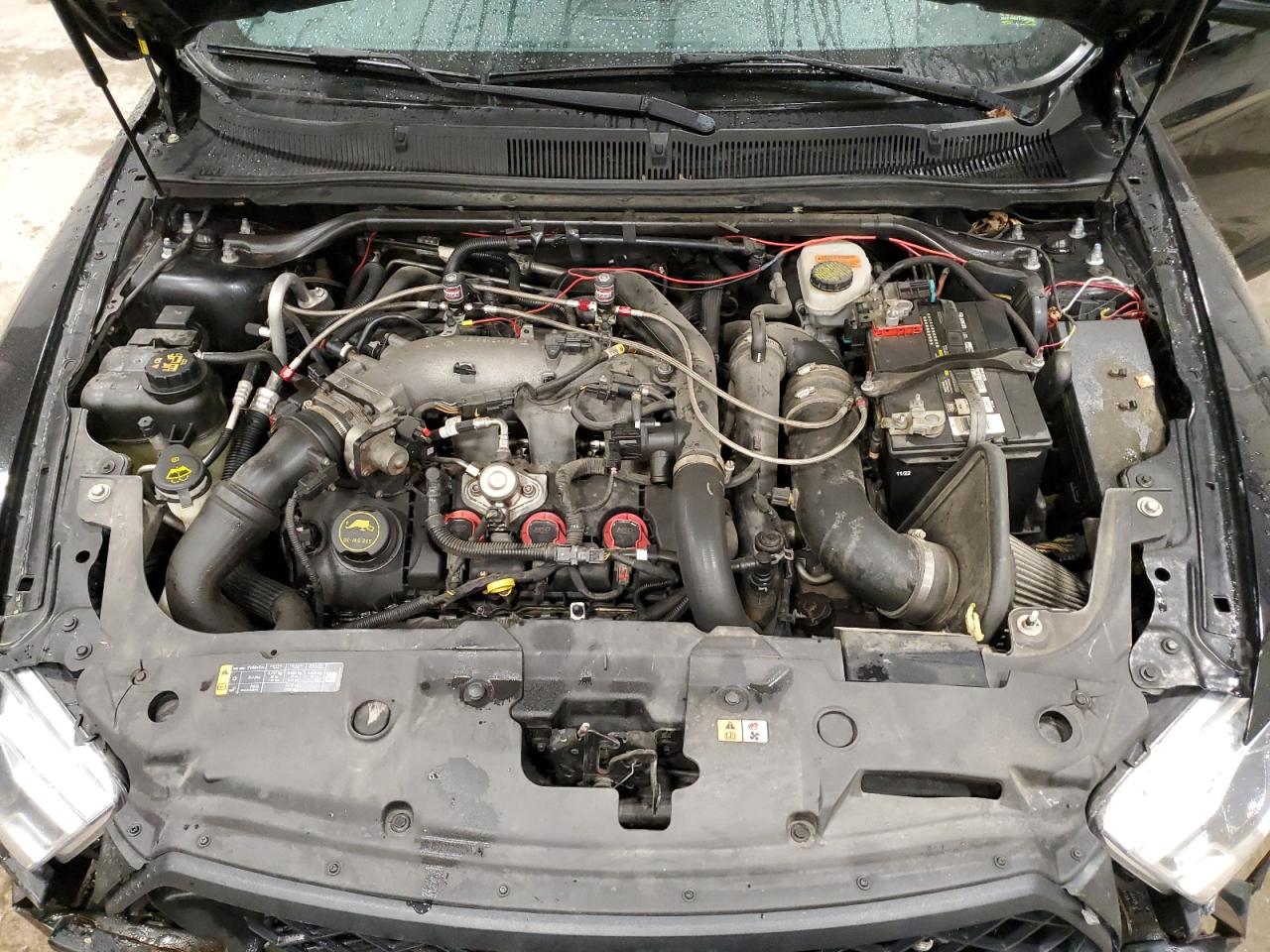 2017 Ford Taurus VIN 1FAHP2MTXHG122789 Copart auction photo, front end / side damage thumbnail 11