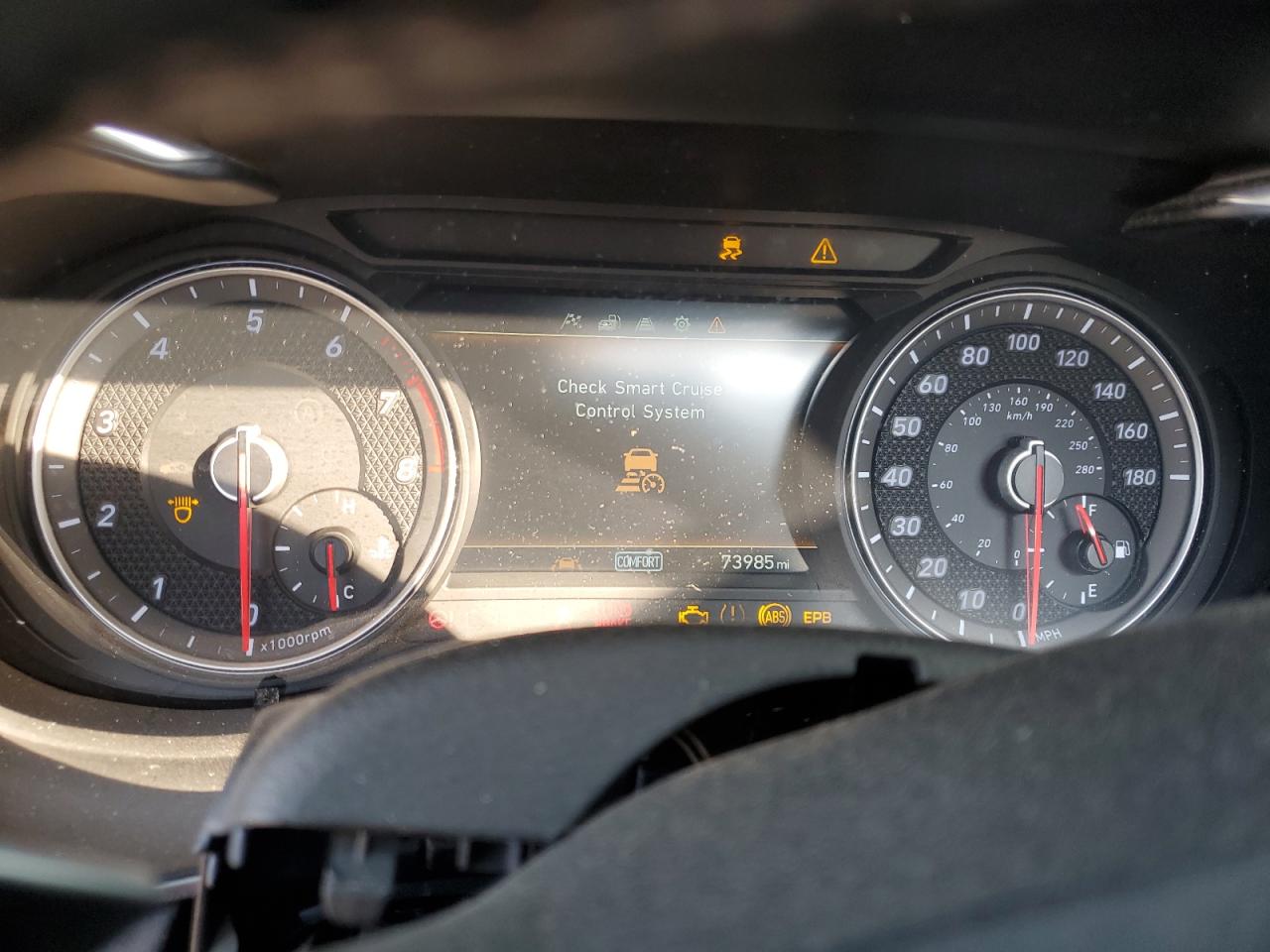 2019 Genesis G70 VIN KMTG74LE2KU013905 Copart auction photo, rollover damage thumbnail 9