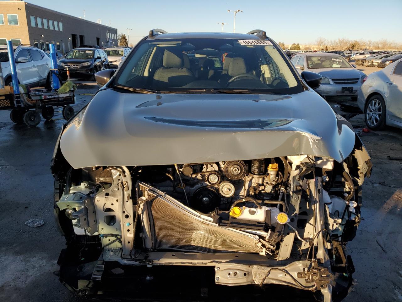 2024 Subaru XV VIN JF2GUADC3R8280638 Copart auction photo, front end damage thumbnail 5
