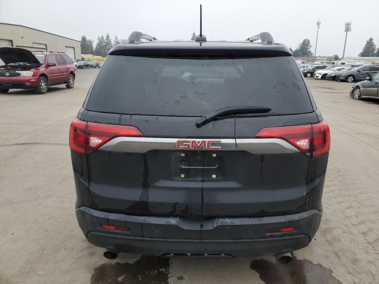 2018 GMC Acadia VIN 1GKKNVLS9JZ181153 Copart auction photo, all over / undercarriage damage thumbnail 6