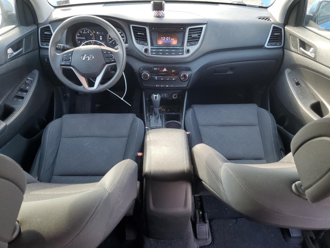 2017 Hyundai Tucson VIN KM8J3CA45HU290041 Copart auction photo, front end / rear end damage thumbnail 8