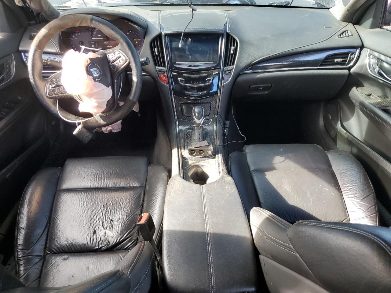 2013 Cadillac ATS VIN 1G6AG5RX3D0174408 Copart auction photo, rear end / front end damage thumbnail 8