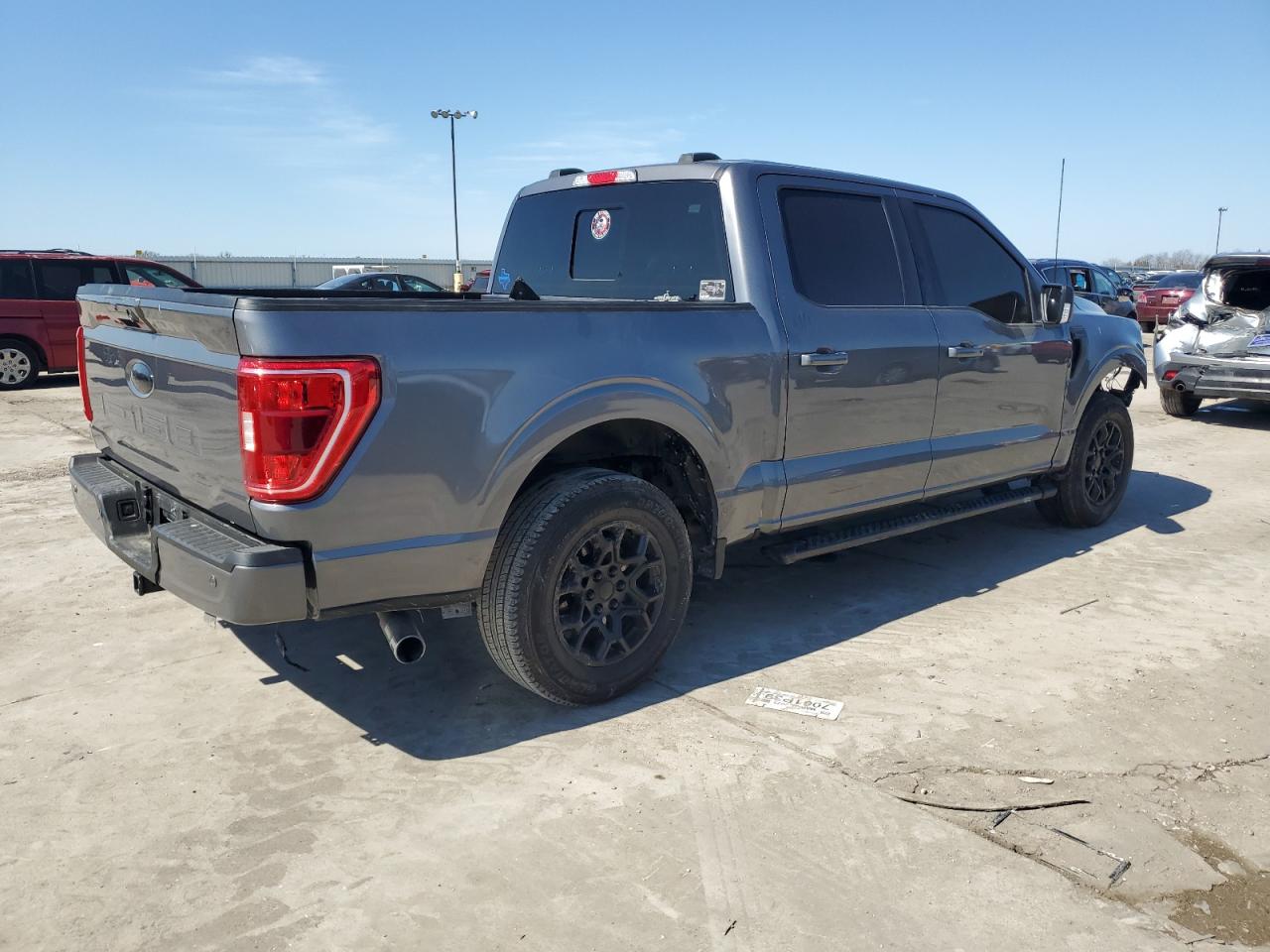 2021 Ford F-150 VIN 1FTEW1CP8MFC29810 Copart auction photo, front end damage thumbnail 3