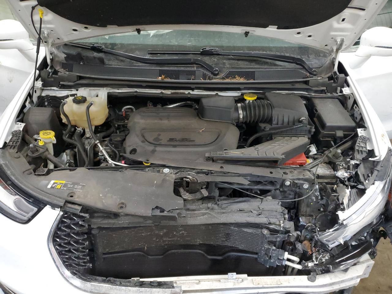 2022 Chrysler Pacifica VIN 2C4RC1BG1NR142997 Copart auction photo, front end / side damage thumbnail 12