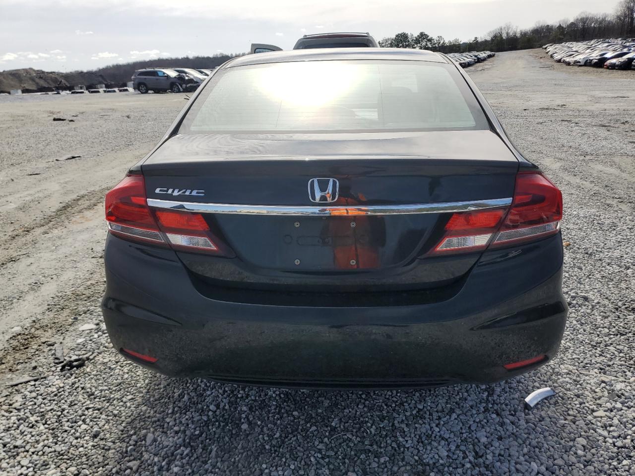 2015 Honda Civic VIN 19XFB2F54FE037796 Copart auction photo, front end damage thumbnail 6