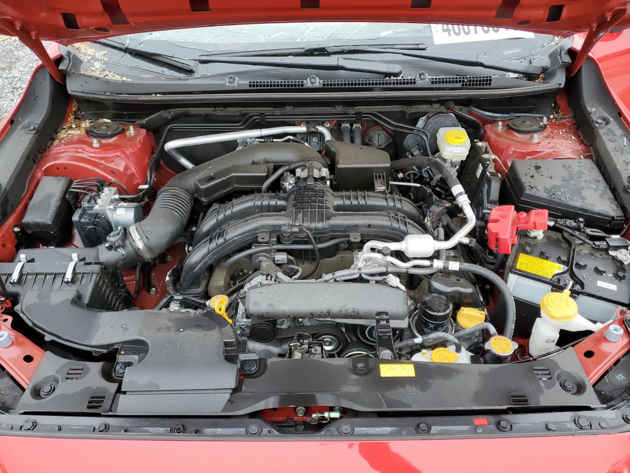 2024 Subaru XV VIN JF2GUADC9R8217995 Copart auction photo, top/roof damage thumbnail 11