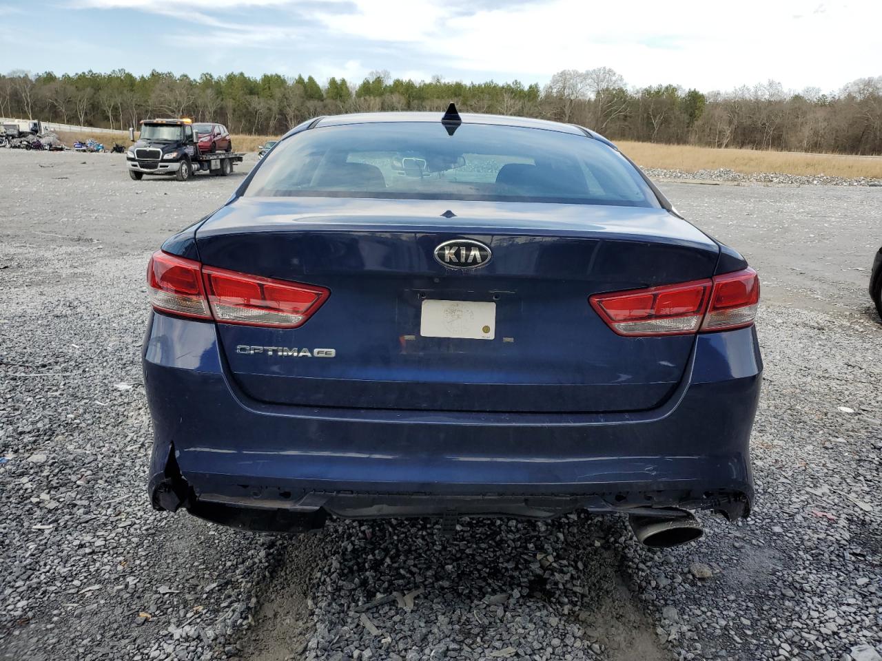 2017 KIA Optima VIN 5XXGT4L33HG177851 Copart auction photo, rear end damage thumbnail 6