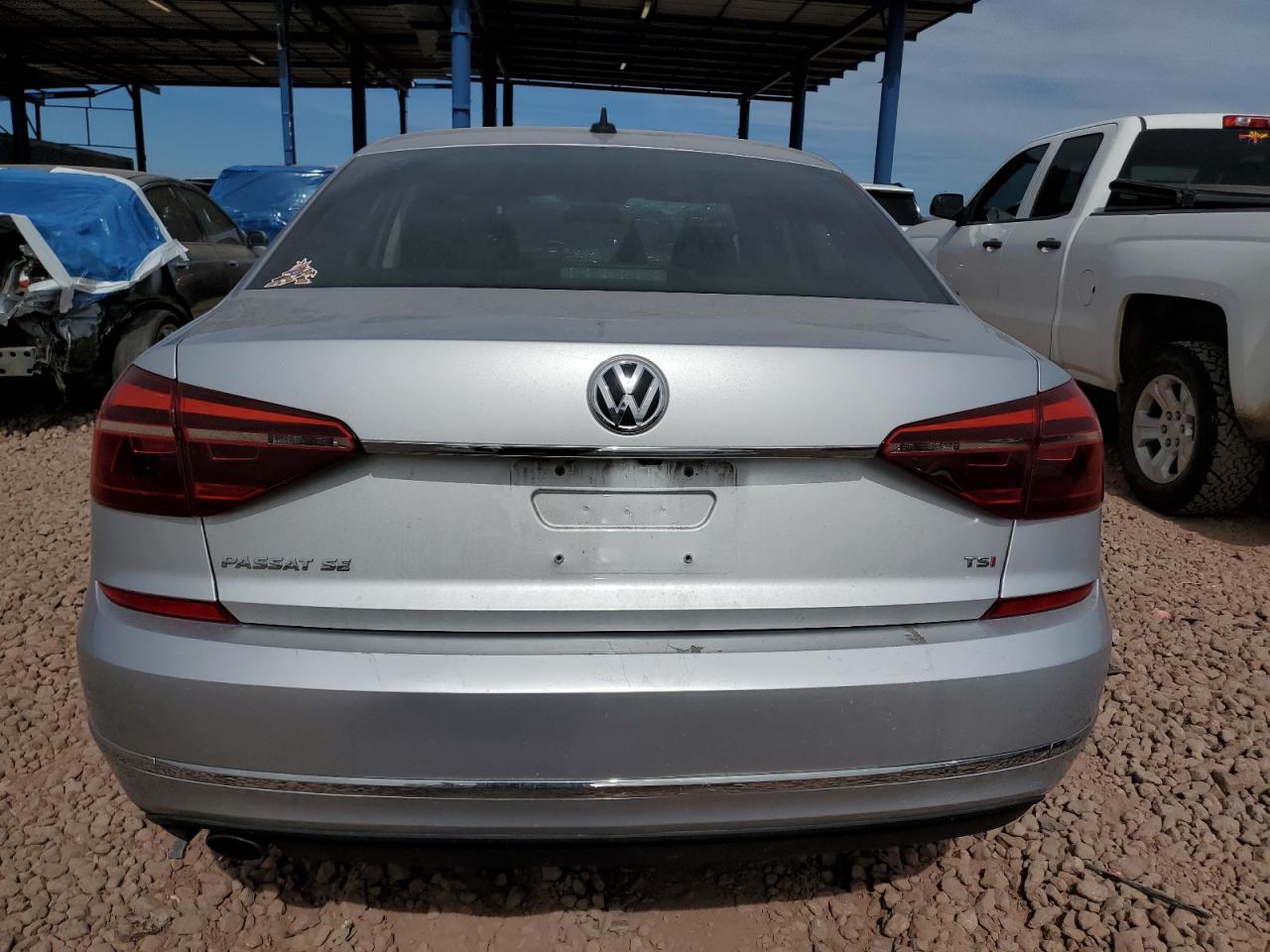 2017 Volkswagen Passat VIN 1VWBT7A31HC034103 Copart auction photo, front end damage thumbnail 6