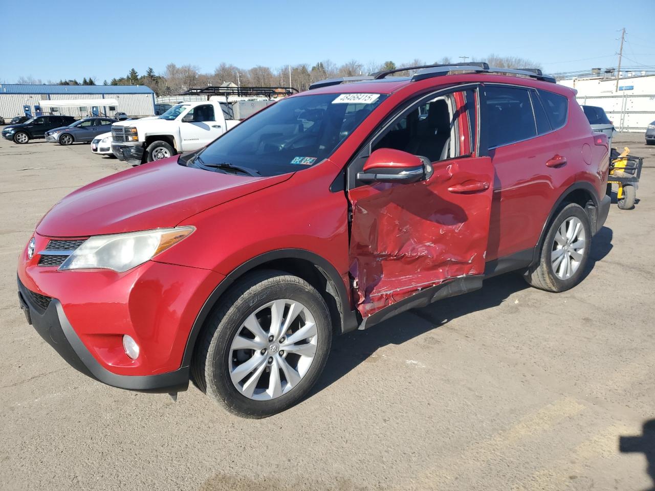 2014 Toyota RAV 4 VIN 2T3DFREV1EW170041