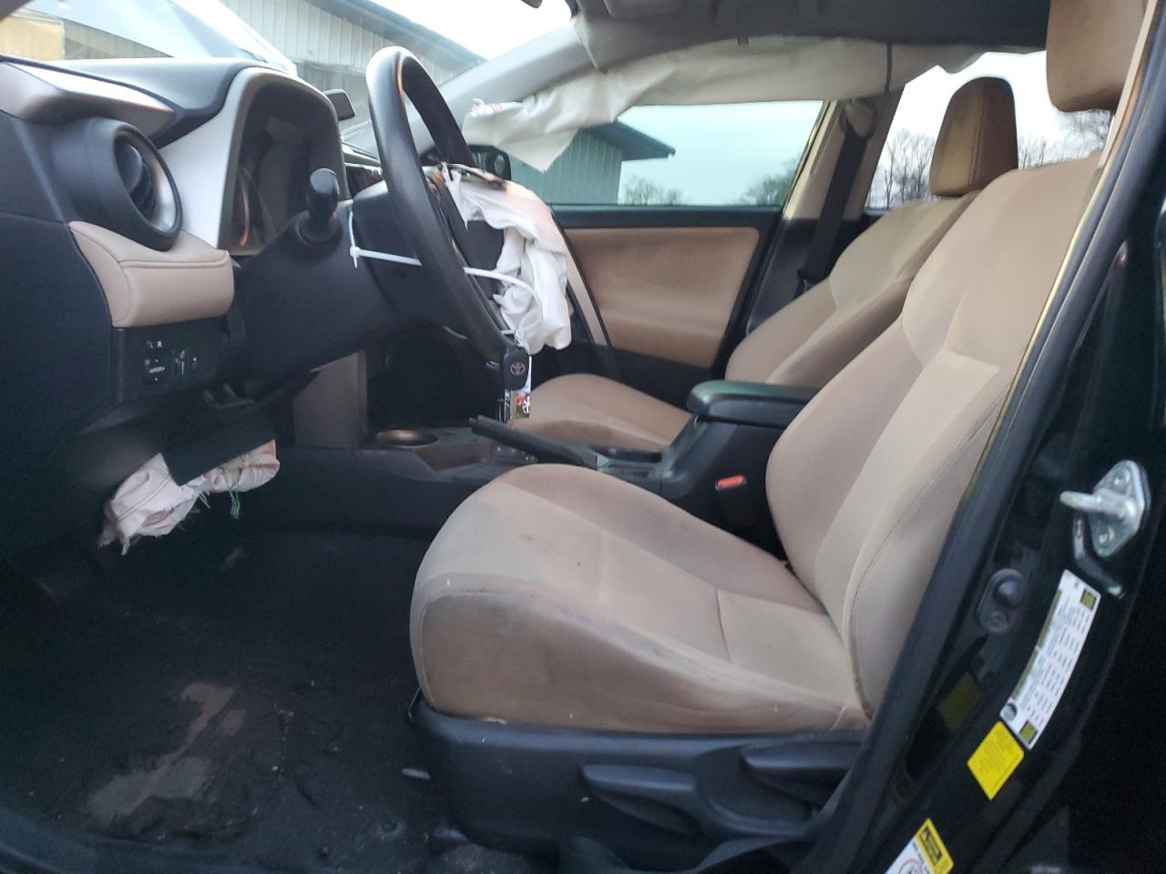 2014 Toyota RAV 4 VIN 2T3WFREV9EW075560 Copart auction photo, front end / side damage thumbnail 7