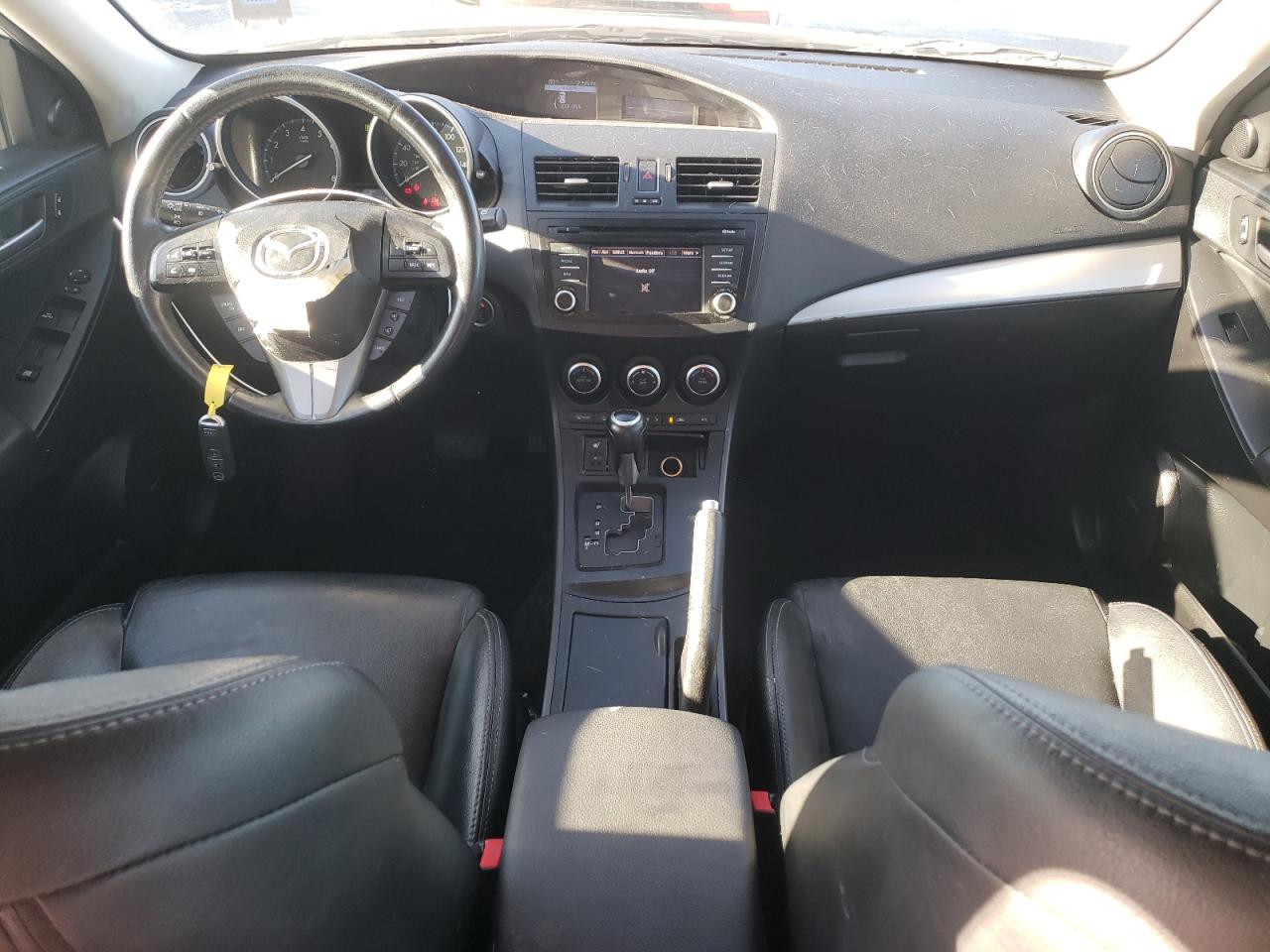 2013 Mazda 3 VIN JM1BL1MP4D1830560 Copart auction photo, front end damage thumbnail 8