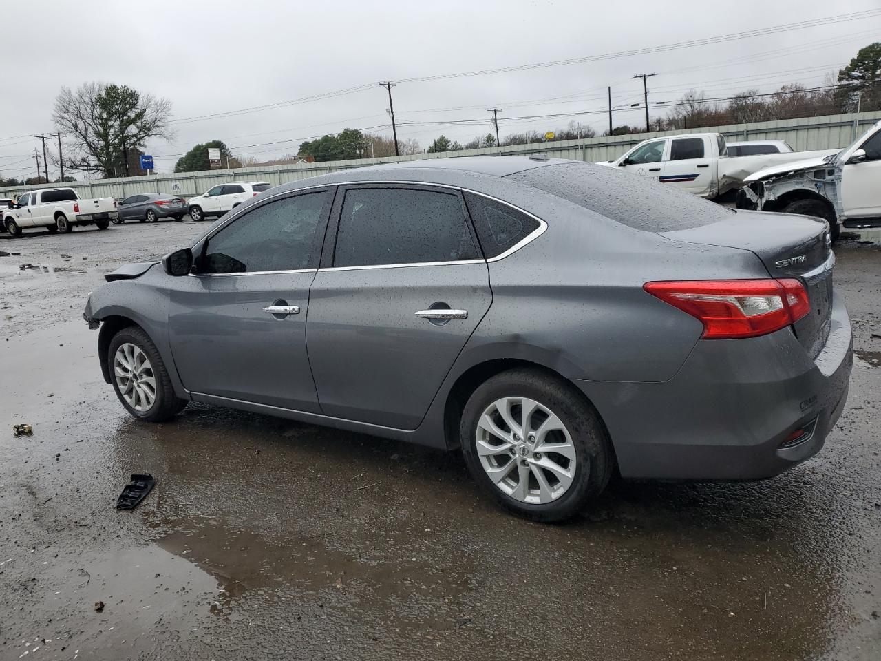 2019 Nissan Sentra VIN 3N1AB7AP3KL609725 Copart auction photo, front end damage thumbnail 2