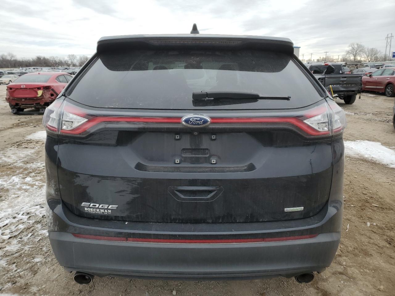 2017 Ford Edge VIN 2FMPK3G98HBC26372 Copart auction photo, front end / minor dent/scratches damage thumbnail 6