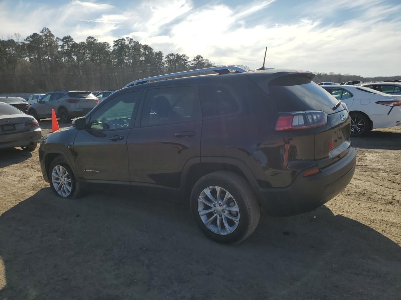 2021 Jeep Grand Cherokee VIN 1C4PJLCBXMD163988 Copart auction photo, front end / rear end damage thumbnail 2