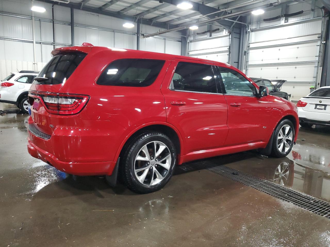 2014 Dodge Durango VIN 1C4SDJCT2EC303974 Copart auction photo, front end damage thumbnail 3