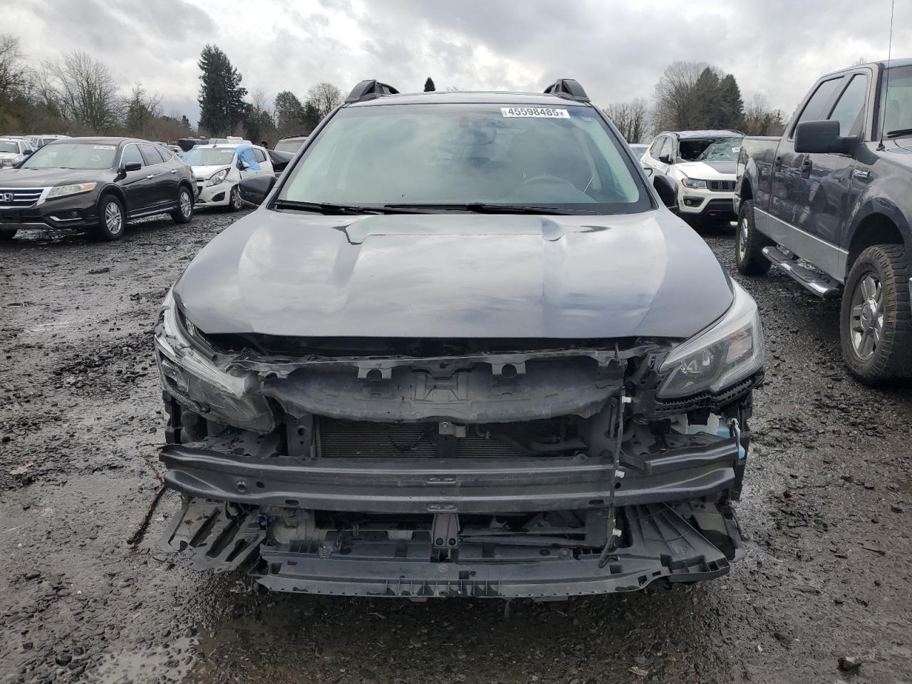 2021 Subaru Outback VIN 4S4BTGLD5M3160219 Copart auction photo, front end / side damage thumbnail 5
