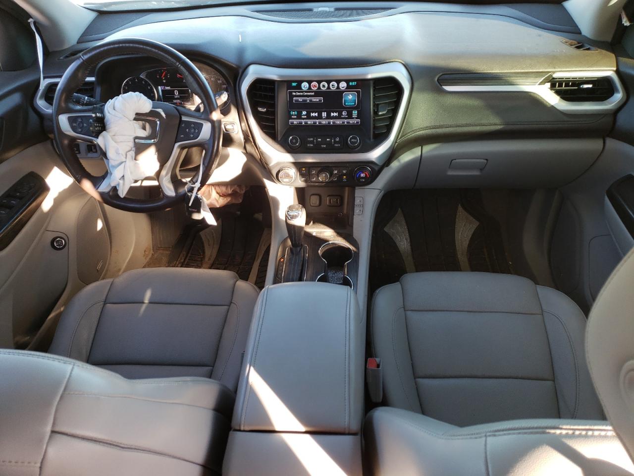 2017 GMC Acadia VIN 1GKKNULS5HZ175080 Copart auction photo, front end / hail damage thumbnail 8
