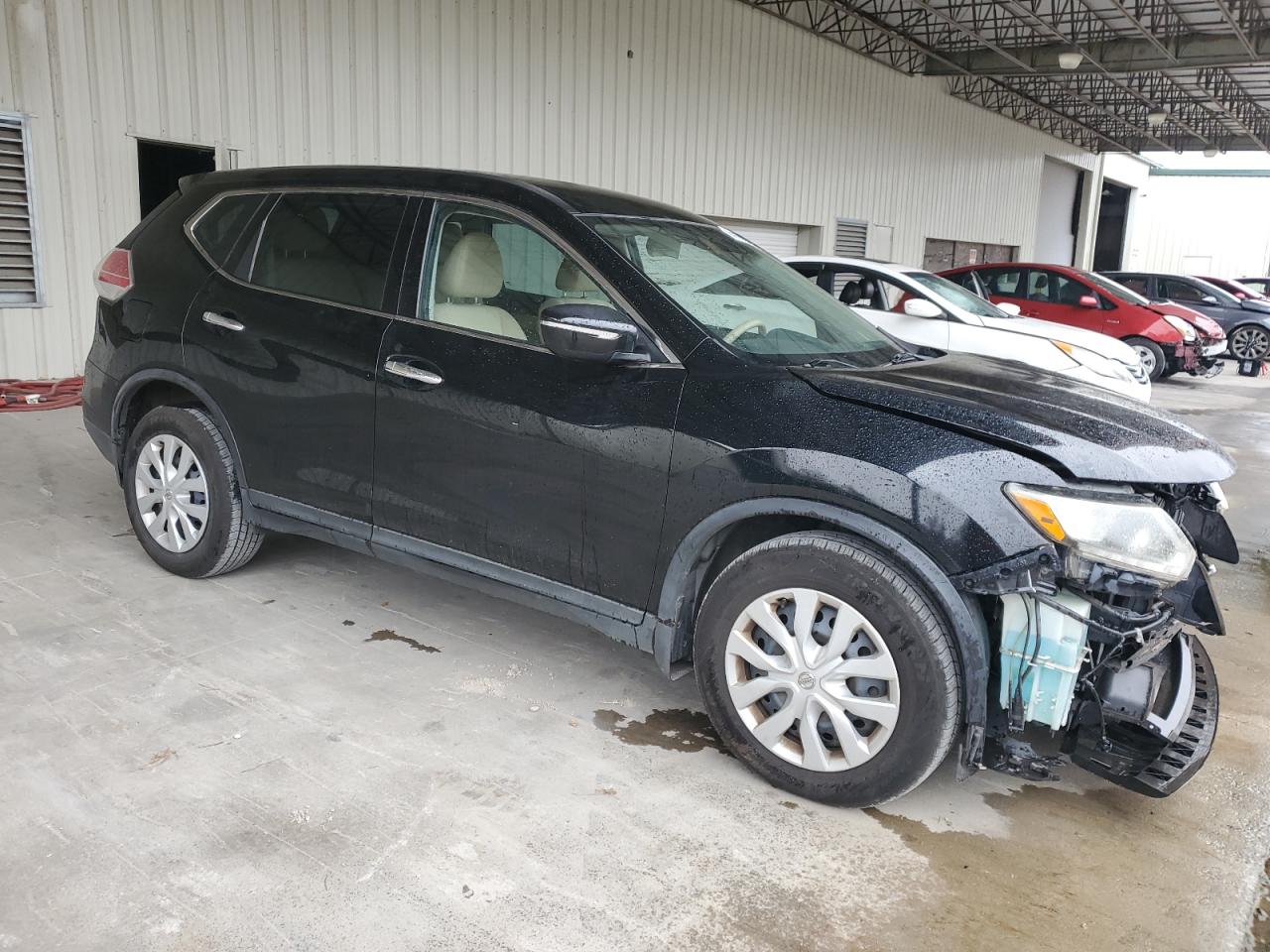 2015 Nissan Rogue VIN KNMAT2MT2FP571114 Copart auction photo, front end damage thumbnail 4