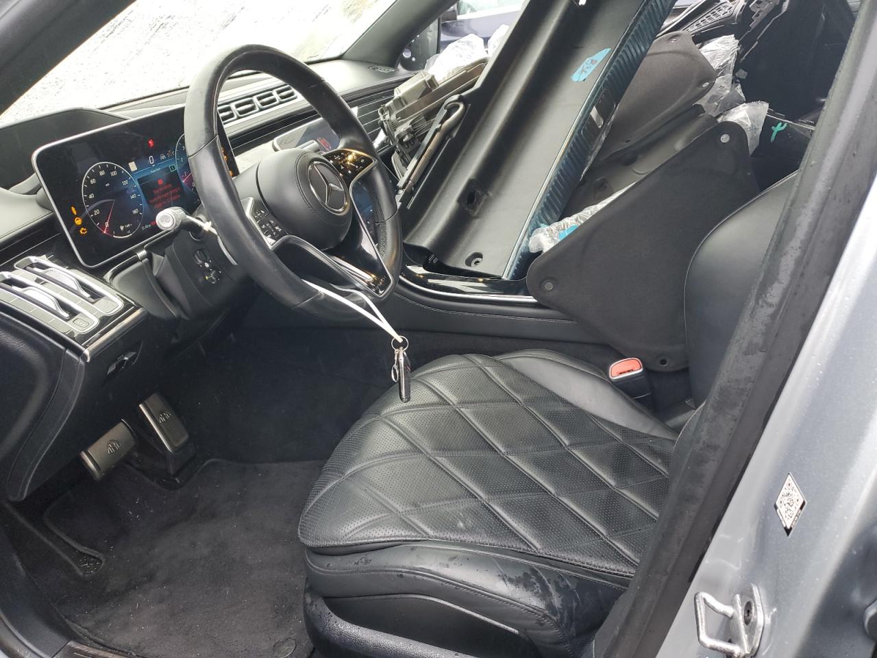 2021 Mercedes-Benz Maybach S-klasse VIN W1K6X7GB5MA037038 Copart auction photo, all over / partial repair damage thumbnail 7