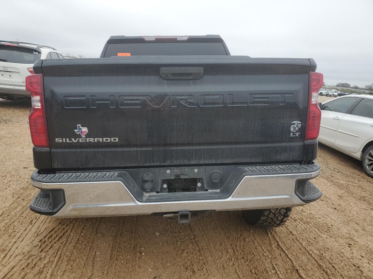 2020 Chevrolet Silverado VIN 1GCUYDED4LZ231464 Copart auction photo, undercarriage / front end damage thumbnail 6