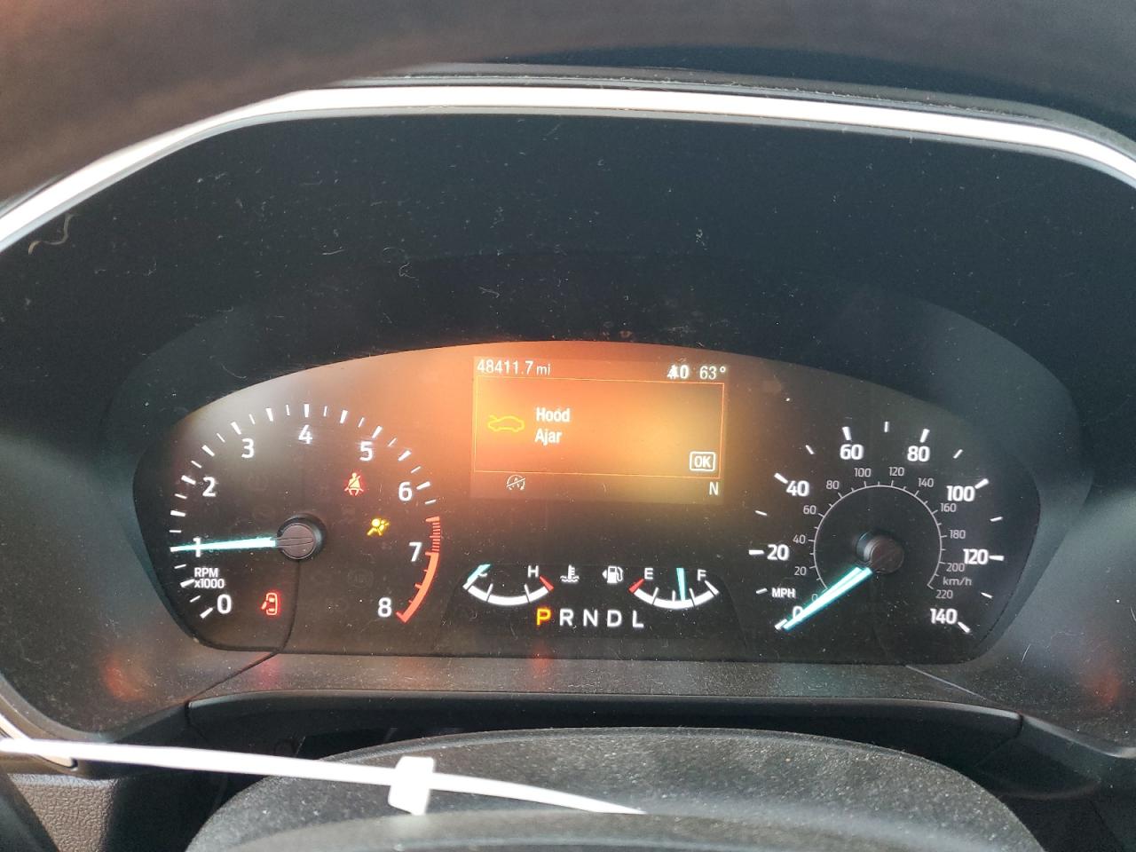 2020 Ford Escape VIN 1FMCU0G62LUC41255 Copart auction photo, front end damage thumbnail 9