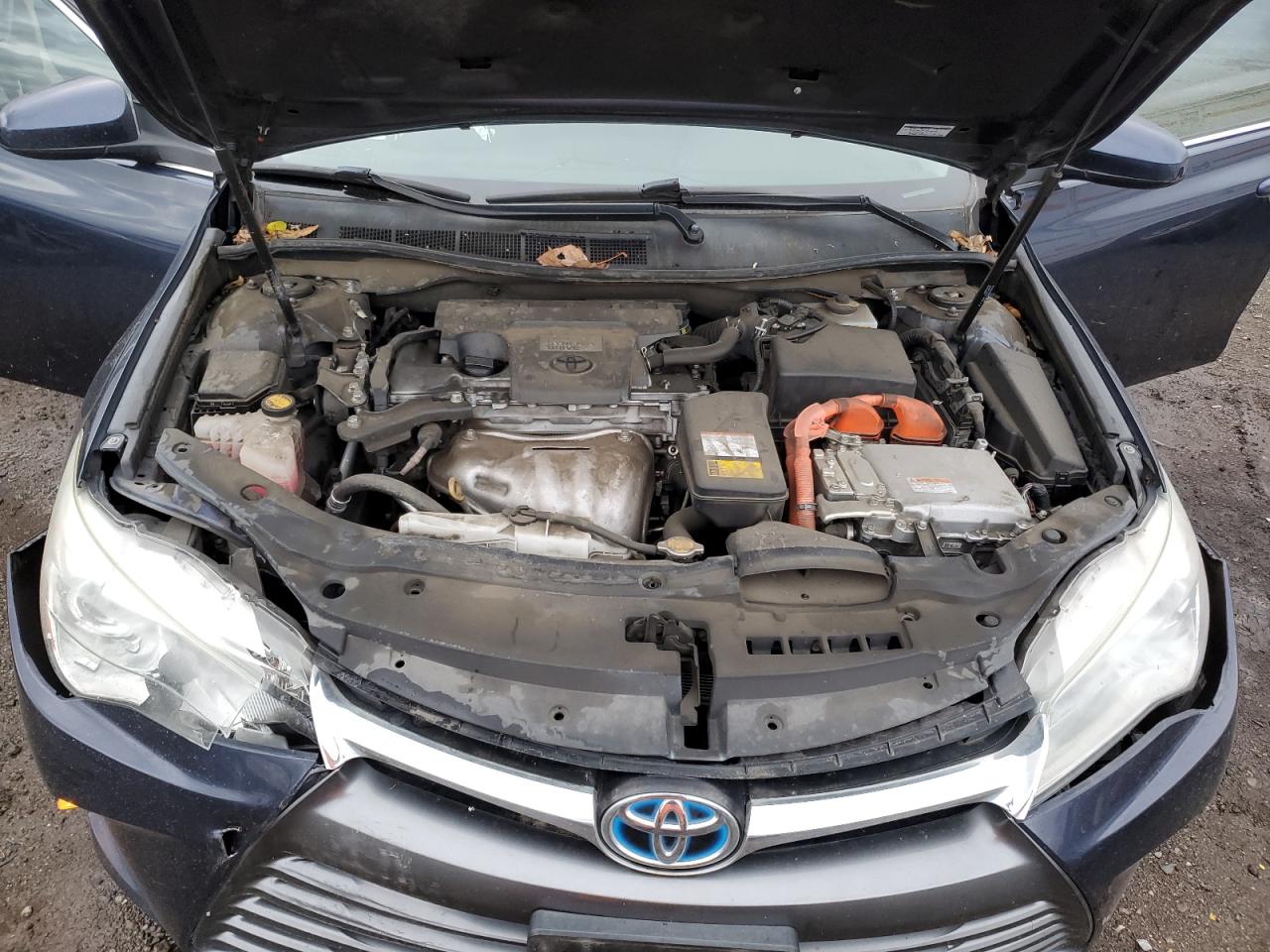 2015 Toyota Camry VIN 4T1BD1FK7FU166864 Copart auction photo, front end damage thumbnail 13