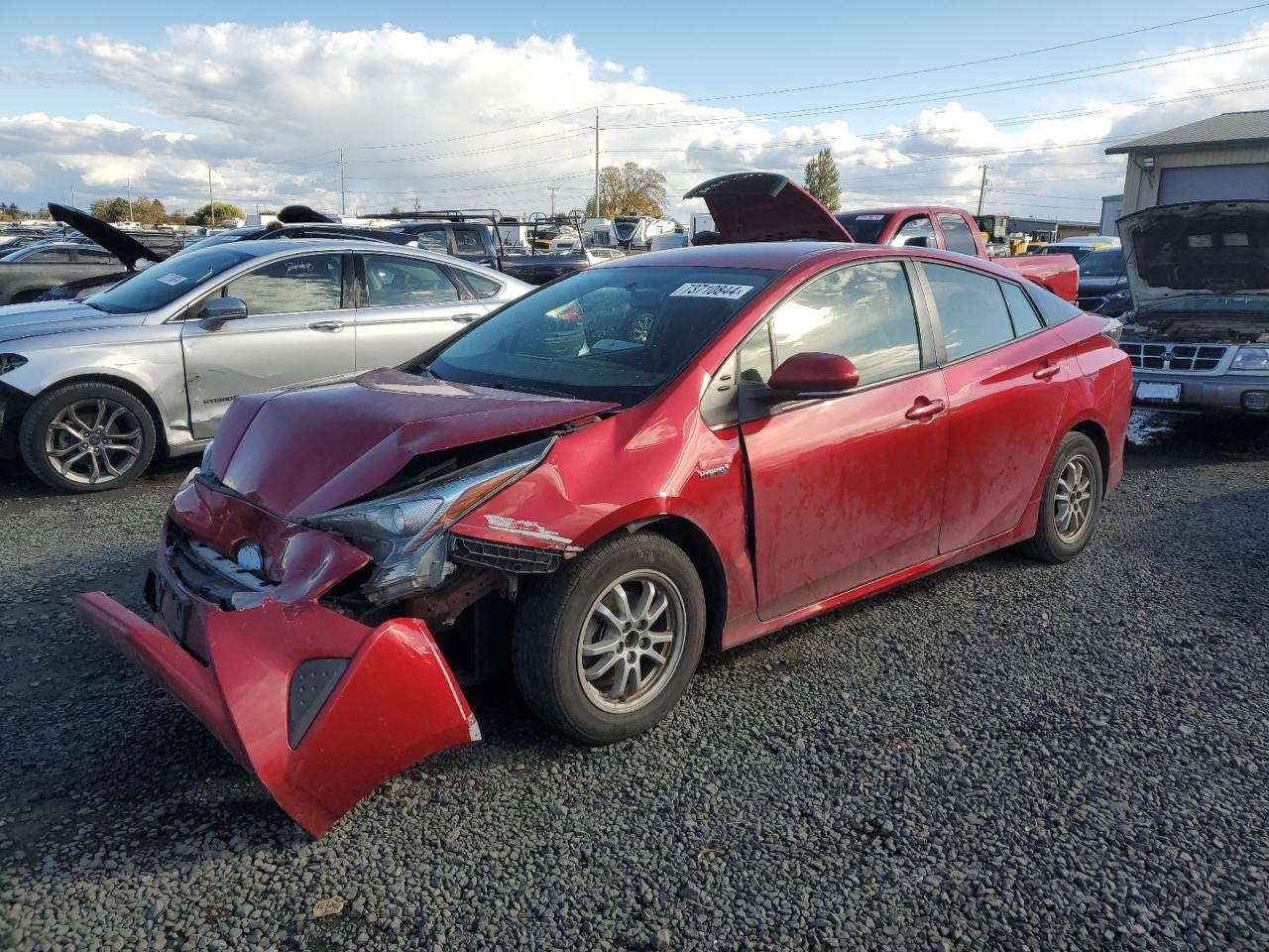 2016 Toyota Prius VIN JTDKBRFU3G3524611