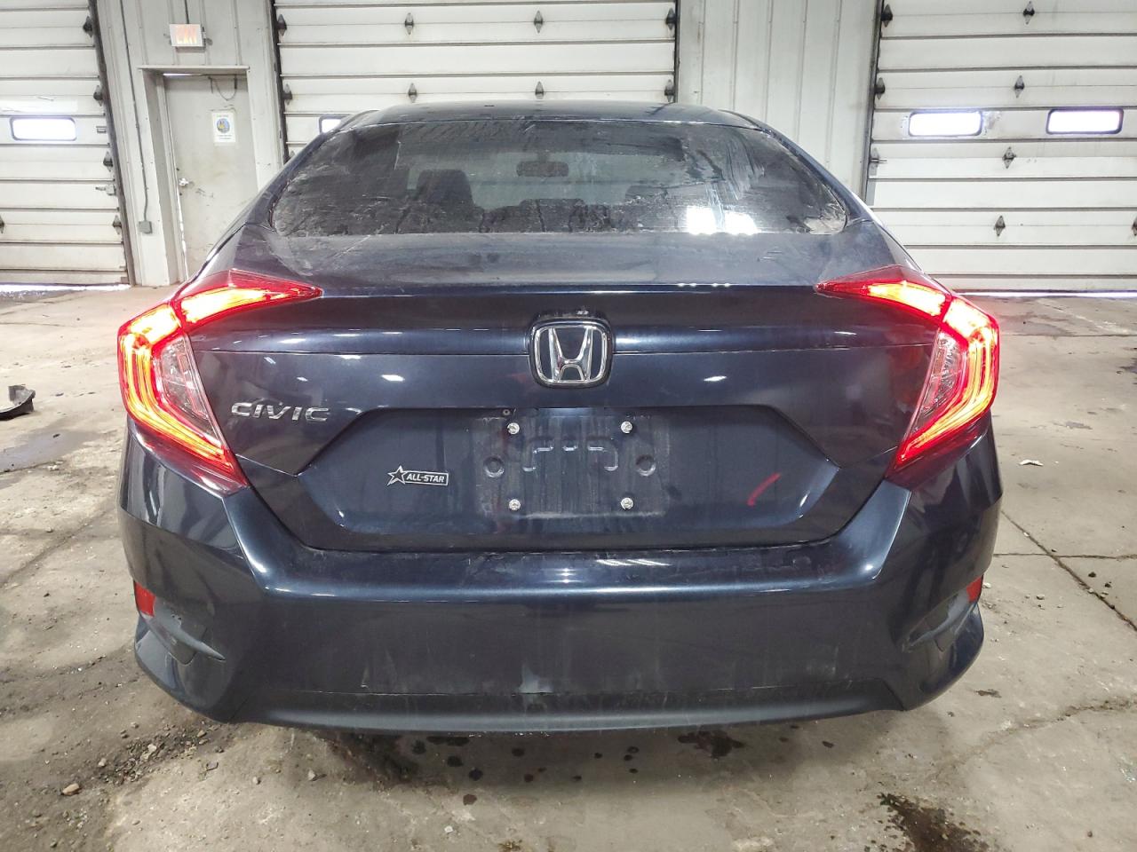 2016 Honda Civic VIN 19XFC2F56GE064061 Copart auction photo, front end / side damage thumbnail 6